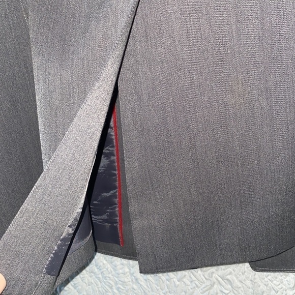 Anne Klein Red Label One Button Blazer Jacket - Picture 3 of 10